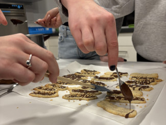 Konfi-Plätzchen-Bäckerei